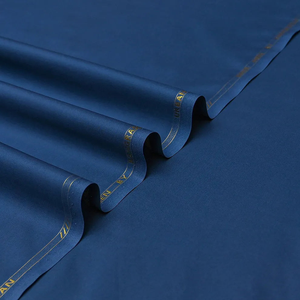 Urban Animal Blue Cotton Unstitched Fabric