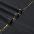 Urban Black Cotton Unstitched Fabric