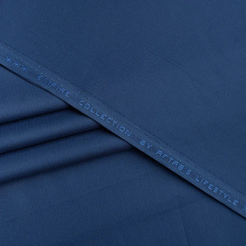 Blue Shadow Cotton Unstitched Fabric