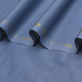 Urban Moon Light Blue Cotton Unstitched Fabric