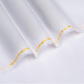 White Unstitched Latha Fabric