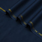 Urban Navy Blue Cotton Unstitched Fabric