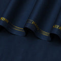 Urban Navy Blue Cotton Unstitched Fabric