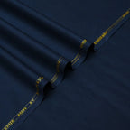 Urban Navy Blue Cotton Unstitched Fabric