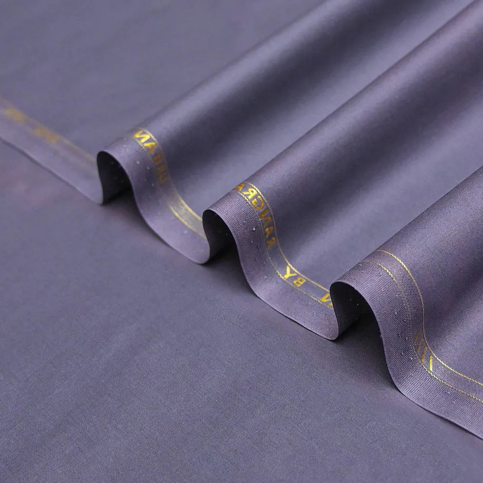 Urban Purple Cotton Unstitched Fabric