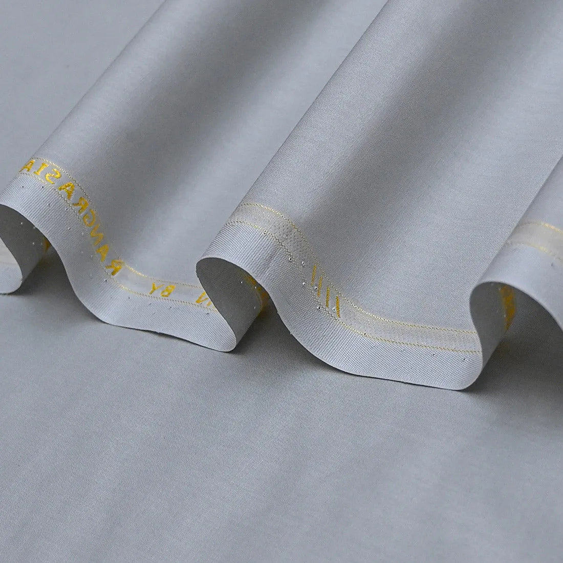 Urban Silver Cotton Unstitched Fabric