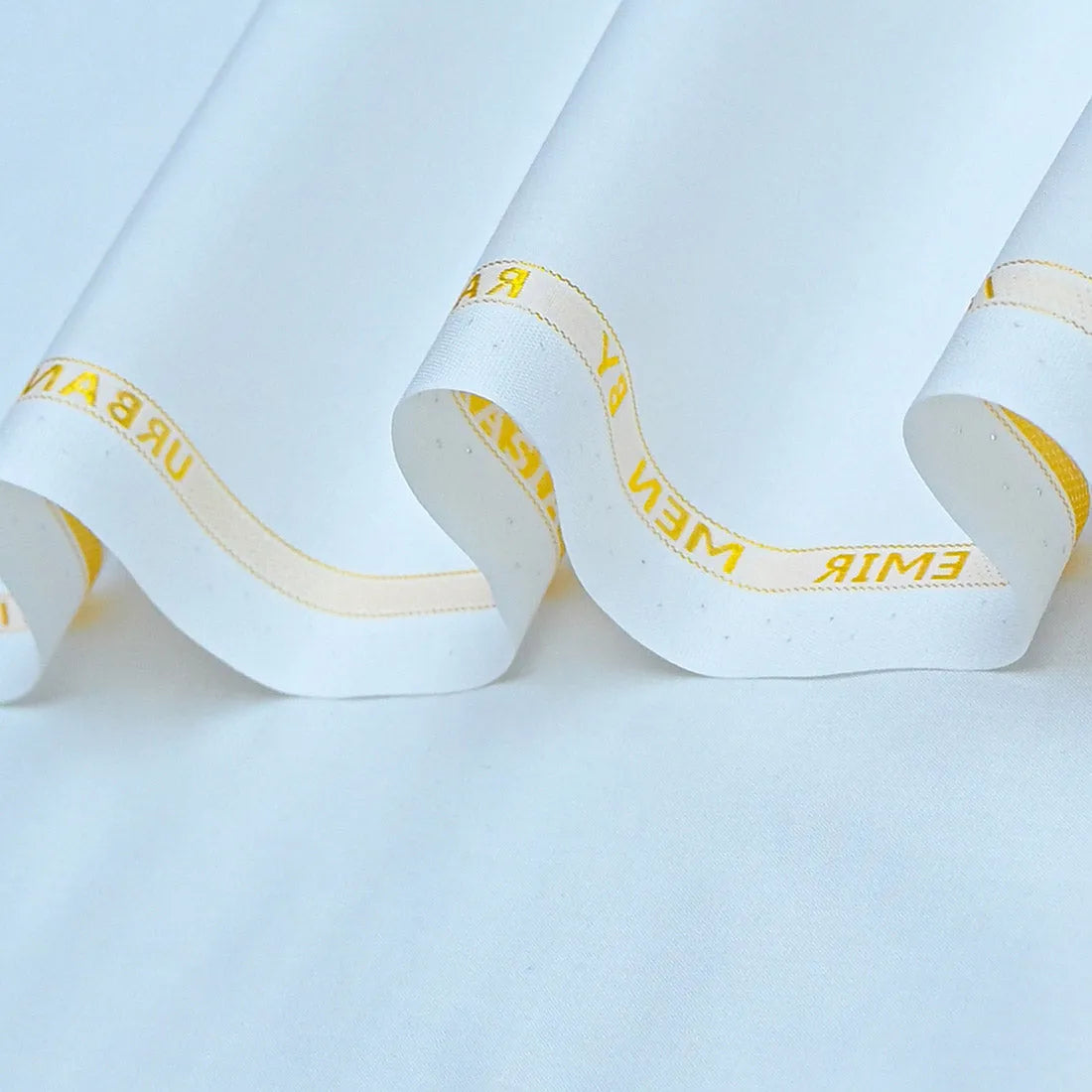 Urban White Cotton Unstitched Fabric