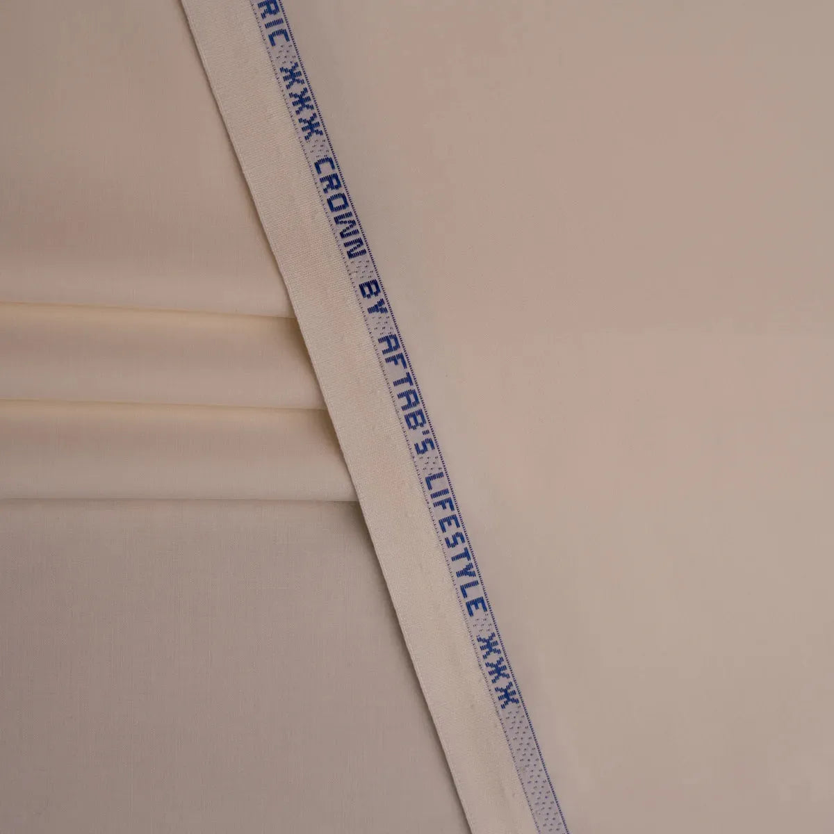 Soft Amber Wash & Wear Unstitched Fabric