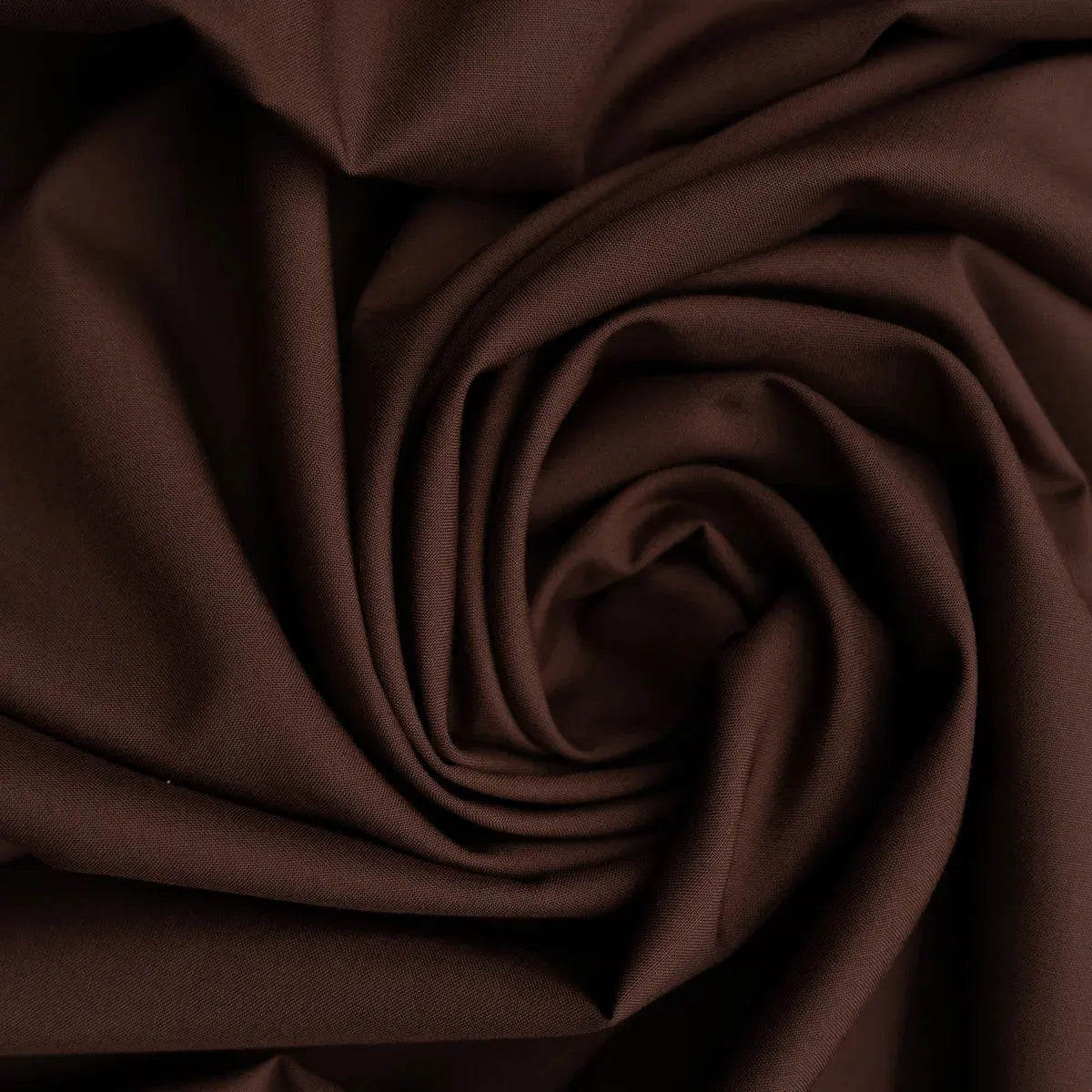 Deep Brown Wash & Wear Unstitched Fabric