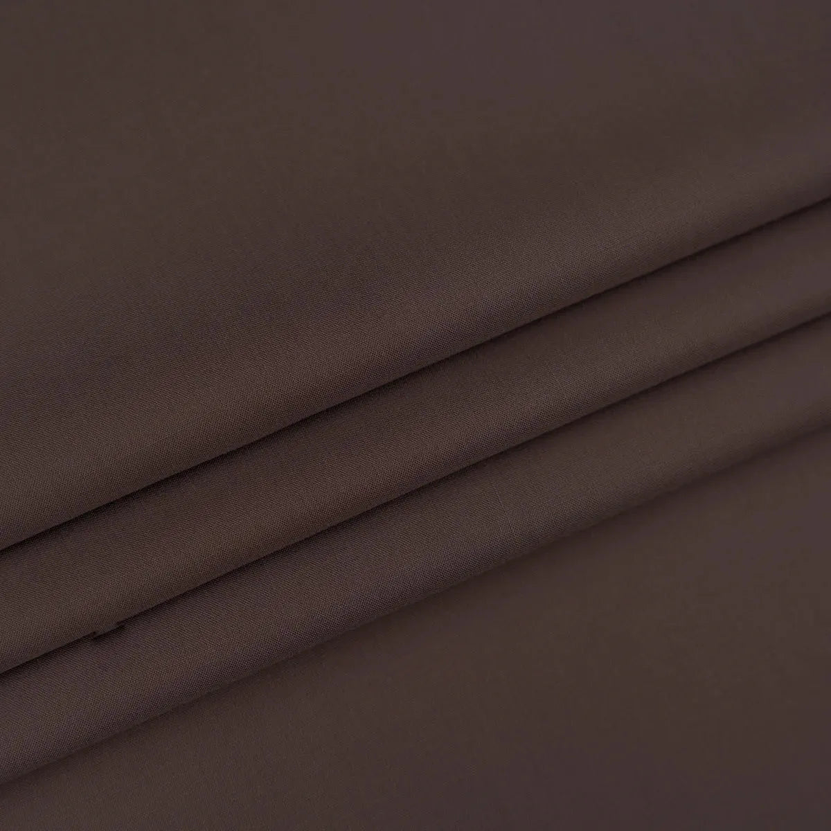 Woody Brown Wash & Wear Unstitched Fabric