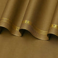 Urban Brown Cotton Unstitched Fabric