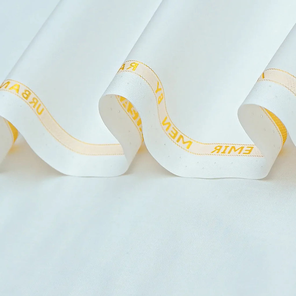 Urban Off-White Cotton Unstitched Fabric