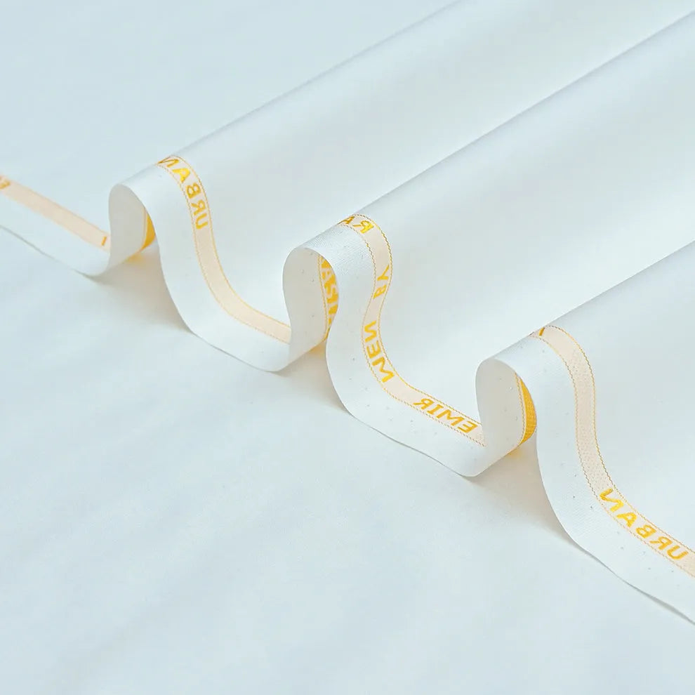 Urban Off-White Cotton Unstitched Fabric