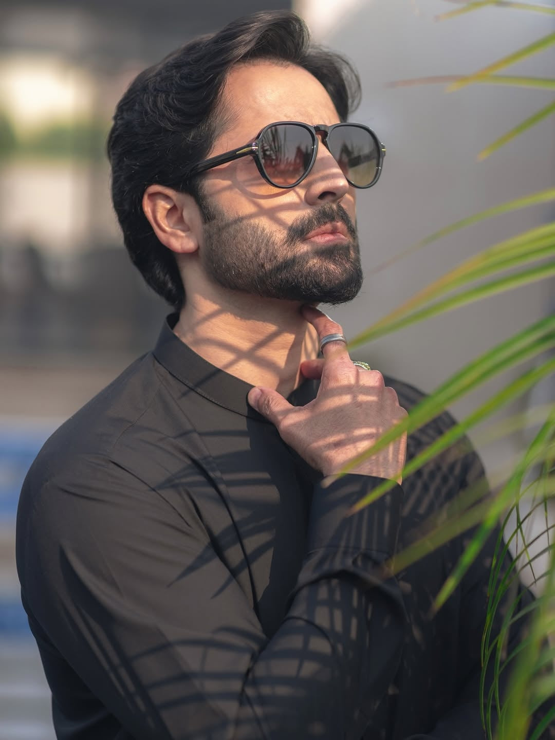 Black Colour Unstitched Wash N Wear Suit